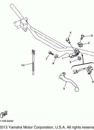 HANDLE SWITCH LEVER