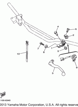 HANDLE SWITCH LEVER