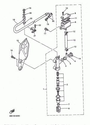 REAR MASTER CYLINDER