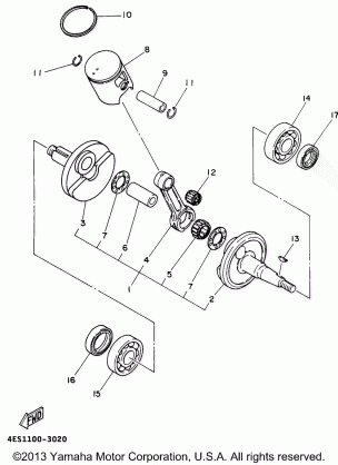 CRANKSHAFT PISTON