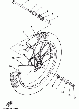 FRONT WHEEL