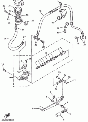 REAR MASTER CYLINDER