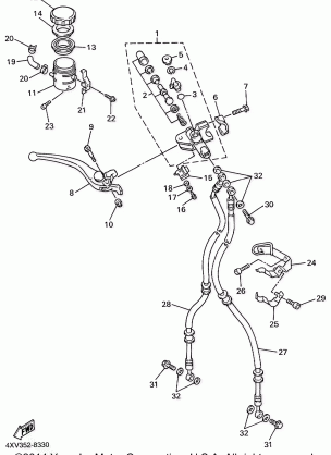 FRONT MASTER CYLINDER