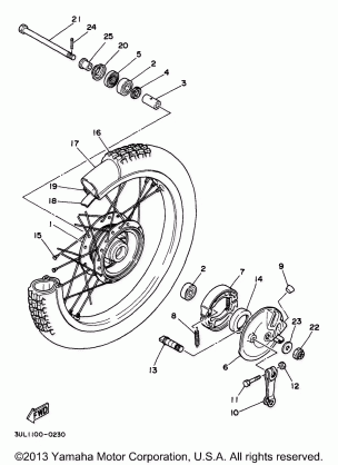 FRONT WHEEL