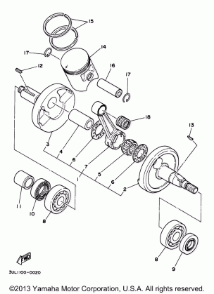 CRANKSHAFT PISTON