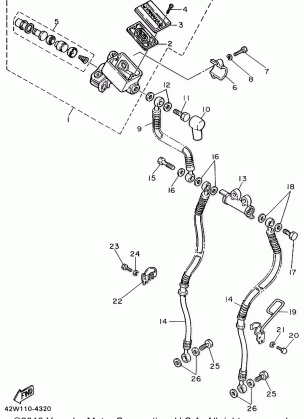 FRONT MASTER CYLINDER