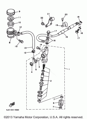 REAR MASTER CYLINDER