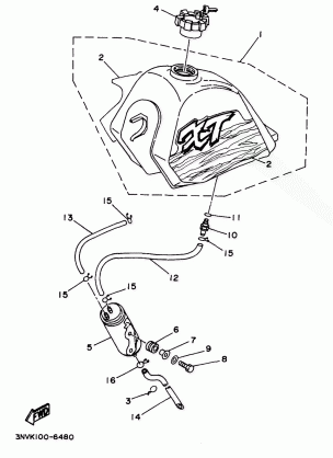 FUEL TANK CALIFORNIA ONLY