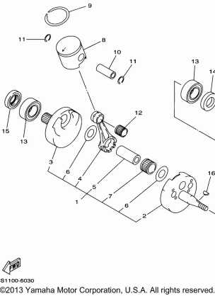 CRANKSHAFT PISTON