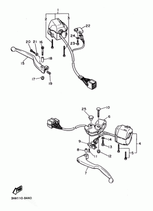 HANDLE SWITCH LEVER