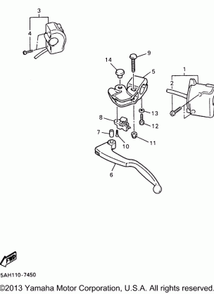 HANDLE SWITCH LEVER