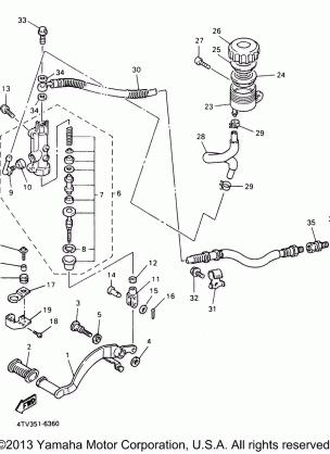 REAR MASTER CYLINDER