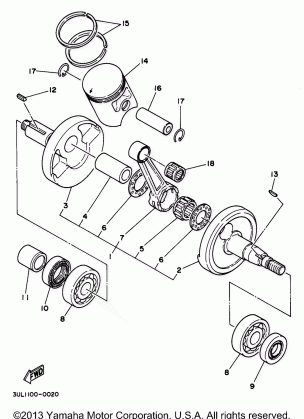 CRANKSHAFT PISTON