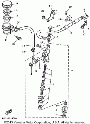 REAR MASTER CYLINDER