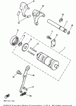 SHIFT CAM SHIFT FORK