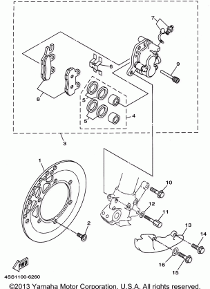 FRONT BRAKE CALIPER