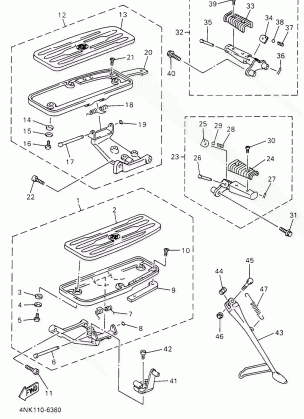 STAND FOOTREST