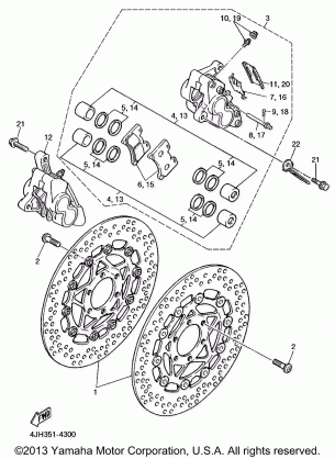 FRONT BRAKE CALIPER