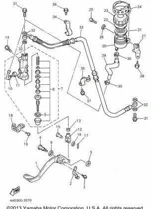 REAR MASTER CYLINDER