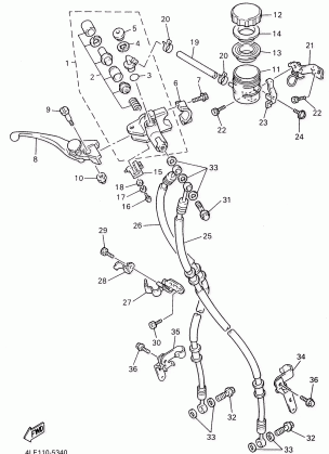 FRONT MASTER CYLINDER