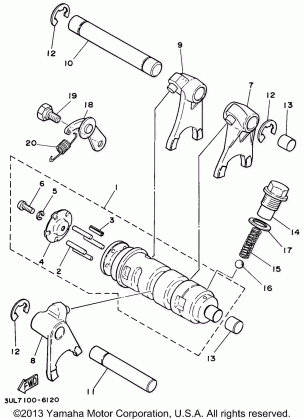 SHIFT CAM - SHIFT FORK