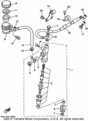 REAR MASTER CYLINDER