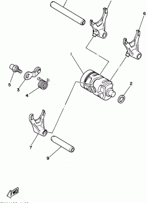 SHIFT CAM - SHIFT FORK