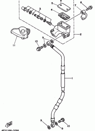 FRONT MASTER CYLINDER