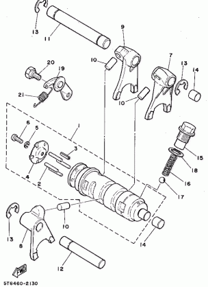 SHIFT CAM - SHIFT FORK