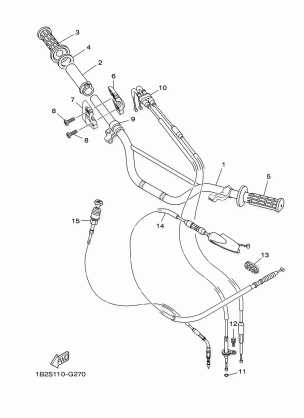 STEERING HANDLE CABLE