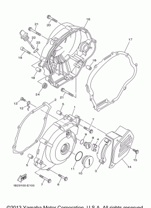 CRANKCASE COVER 1