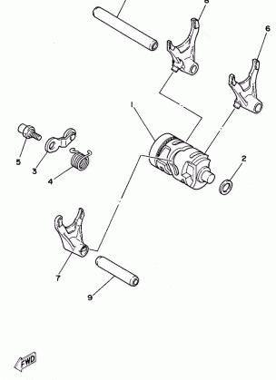 SHIFT CAM - SHIFT FORK