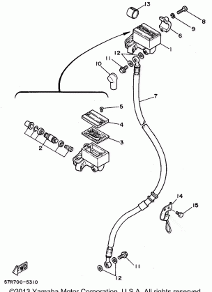 FRONT MASTER CYLINDER