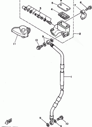 FRONT MASTER CYLINDER