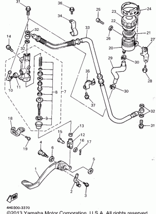 REAR MASTER CYLINDER