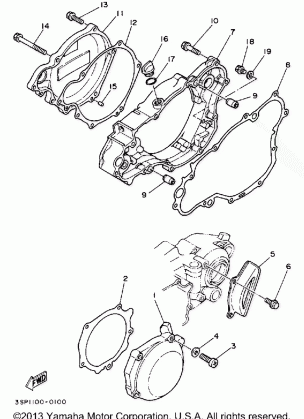 CRANKCASE COVER 1