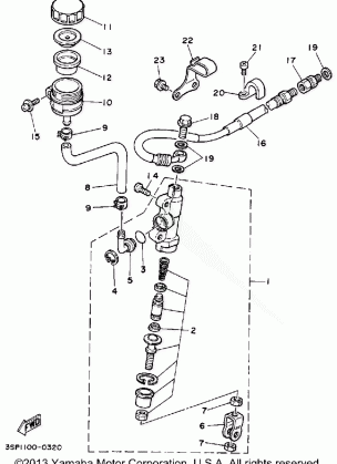 REAR MASTER CYLINDER