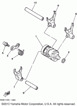 SHIFT CAM - FORK