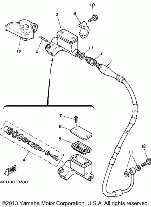 FRONT MASTER CYLINDER