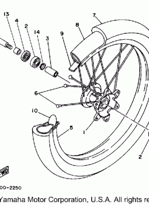 FRONT WHEEL