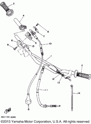 HANDLEBAR - CABLE