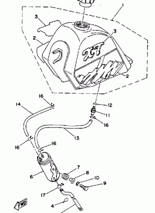 FUEL TANK (CALIFORNIA ONLY)