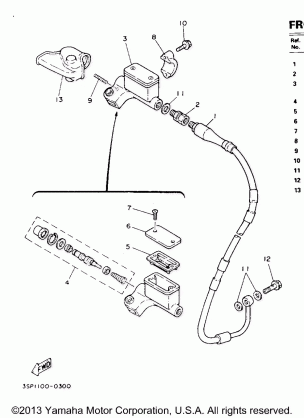 FRONT MASTER CYLINDER