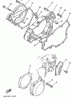 CRANKCASE COVER 1