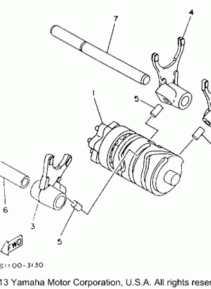 SHIFT CAM - FORK