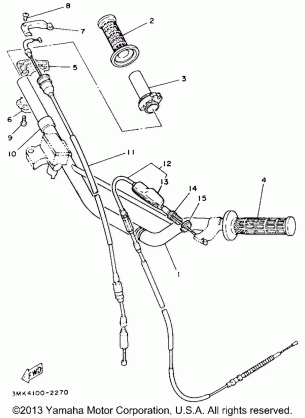 HANDLEBAR - CABLE