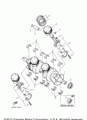 CRANKSHAFT PISTON