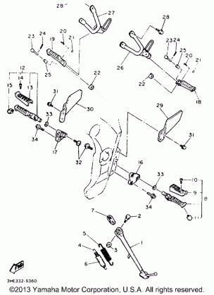 STAND - FOOTREST