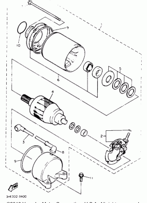 STARTING MOTOR