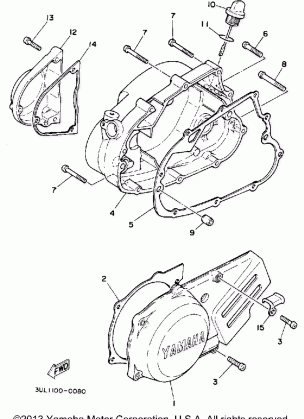 CRANKCASE COVER 1